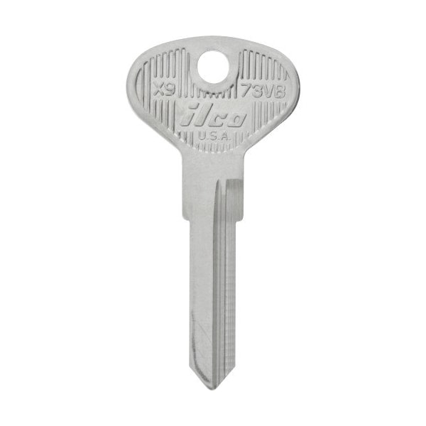 Hillman HILLMAN Traditional Key Automotive Key Blank VW23/V30 Double For Volkswagen, PK10 84604 - main